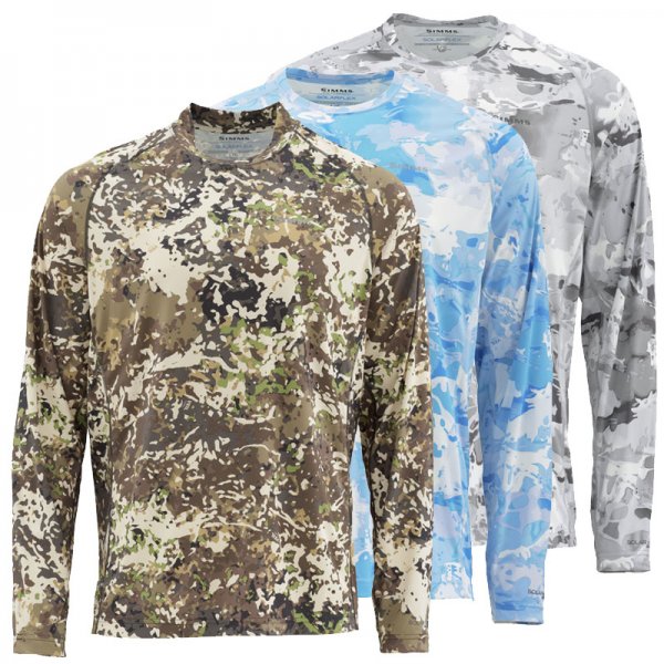 simms solarflex hoody river camo