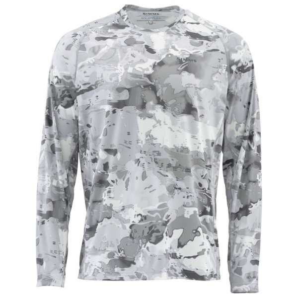 Simms® Solarflex Crewneck Shirt - Prints