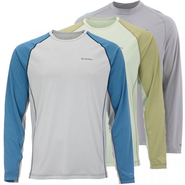 Simms® Solarflex Crewneck Shirt - Solids