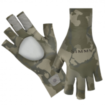 Simms® Solarflex Sun Glove - Camo Olive Drab - L