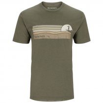 Simms® Sunset T-Shirt - Military Heather - 3XL