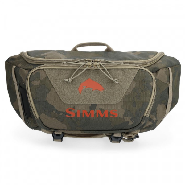 Simms® Tributary Hip Pack Regiment Camo Olive Drab