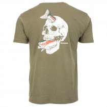 Simms® Trout On My Mind T-Shirt - Military Heather - L