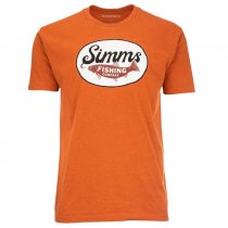 Simms® Trout Wander T-Shirt - Adobe Heather - XXL