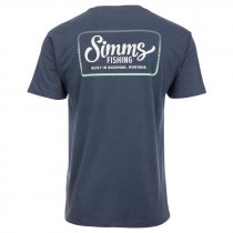 Simms® Two Tone Pocket T-Shirt - Navy Heather - S