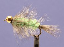 Wollyworm Green/Grizzly