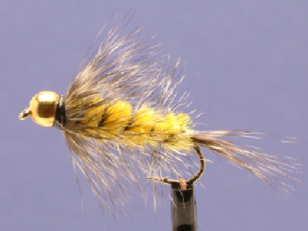 Wollyworm Yellow/Grizzly