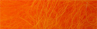 Yak Streamer Hair - Orange Fluo